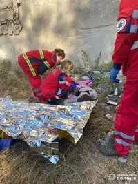 In Kharkiv region, a 10-year-old girl fell from the third floor of an unfinished building