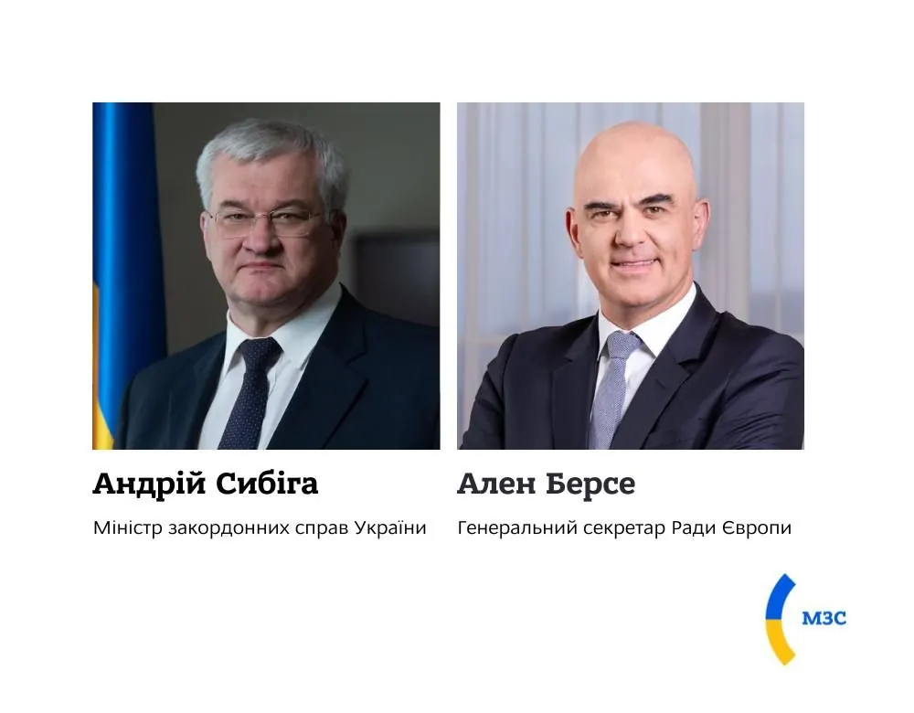 sibiga-discussed-the-peace-formula-with-the-new-secretary-general-of-the-council-of-europe-and-invited-him-to-ukraine