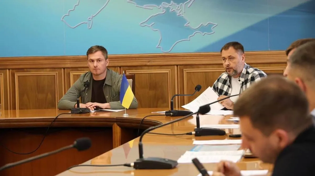 “What are you doing there? Squandering hromada land?” Head of the KCMA gave a showdown to ATC representatives who ignore the identification of land owners