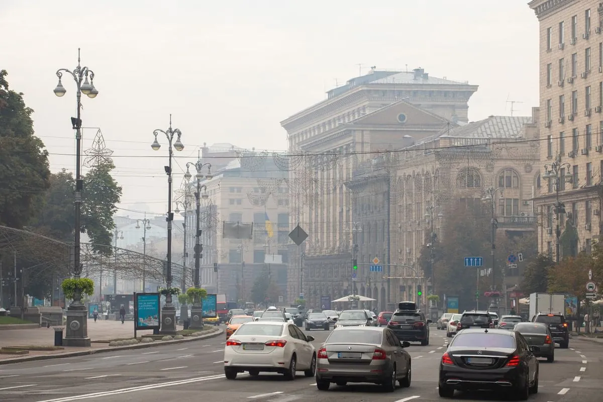 В Киеве ухудшилось состояние воздуха вероятно из-за пожаров и метеоусловий - КГВА