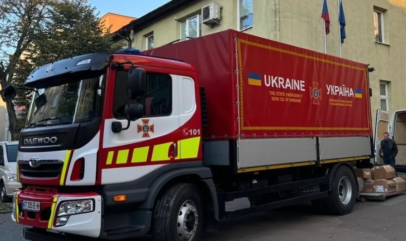 Ukraine hands over industrial dehumidifiers to the Czech Republic to combat floods