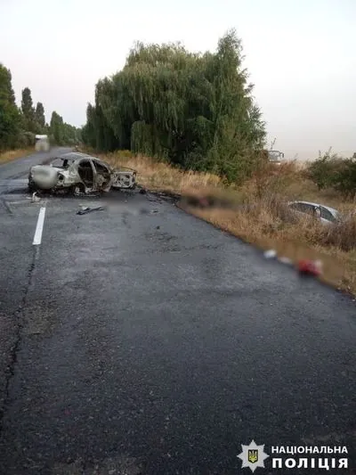 In Kyiv region, a car drove into the oncoming lane and collided with another car: two people were killed