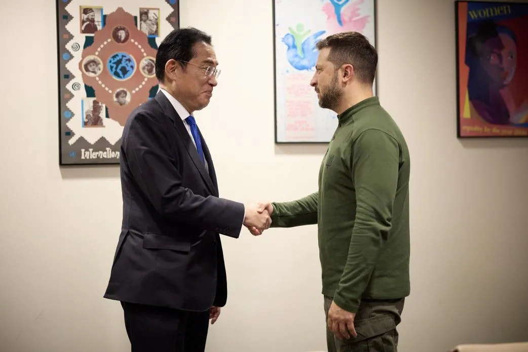 zelenskyy-and-japanese-prime-minister-discuss-the-situation-in-the-energy-sector