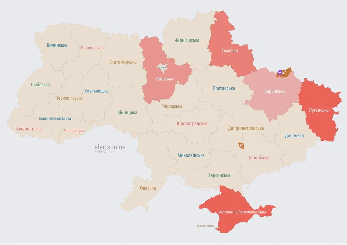 У Київській області працює ППО