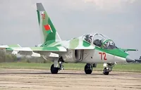 В Україну з білорусі залетів військовий літак Як-130 - "Гаюн"