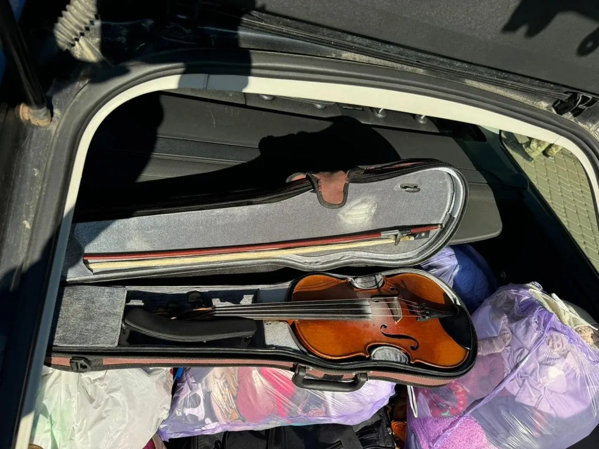 Border guards in Transcarpathia prevented the export of an ancient violin from Ukraine