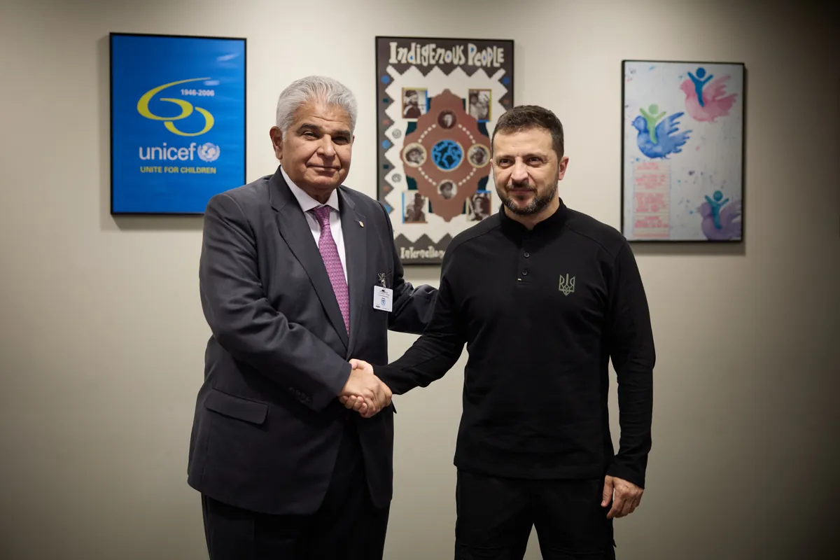 Zelenskyy meets with President of Panama: discusses the Peace Formula