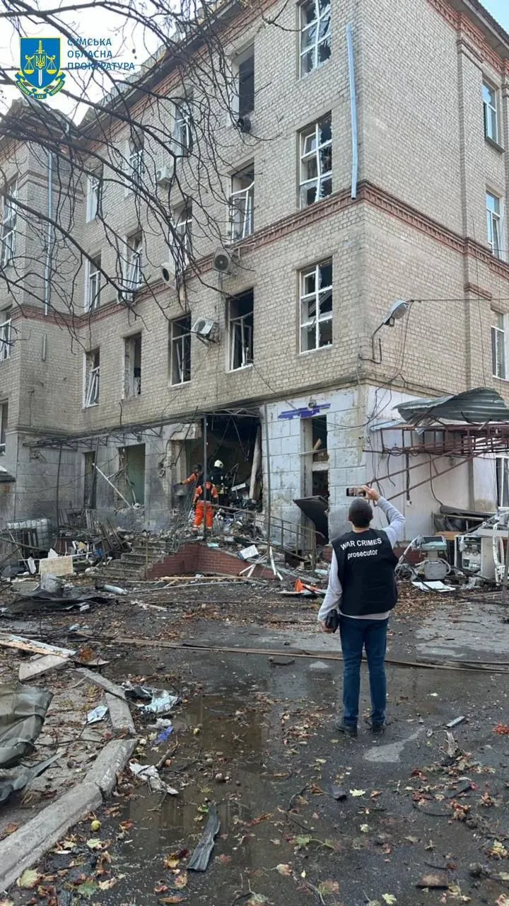 Russia's double strike on the hospital in Sumy: the consequences are shown