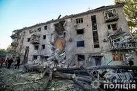 Russia's attack on Zaporizhzhia: 16 people, including an 8-year-old girl, have already sought medical attention