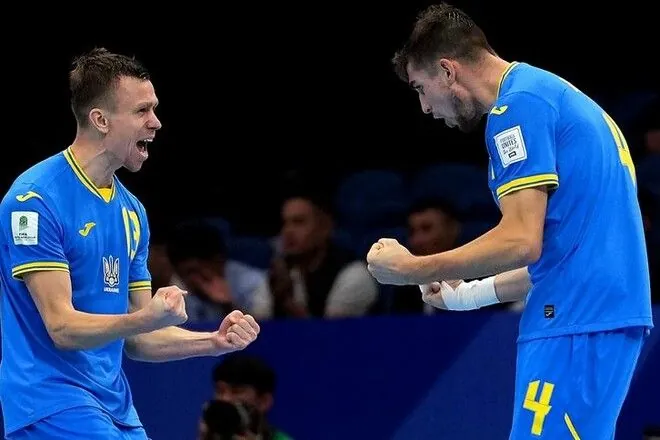 Ukraine's futsal team reaches the semifinals of the World Cup