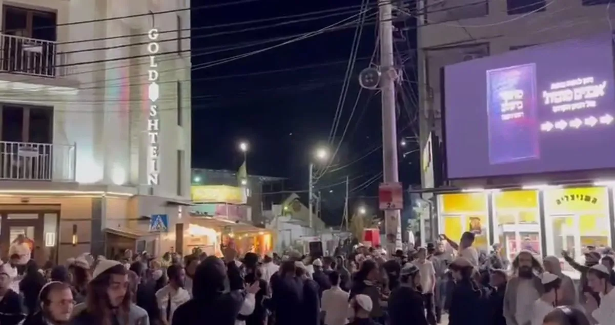 Over 14 thousand Hasidim arrive in Uman to celebrate Rosh Hashanah