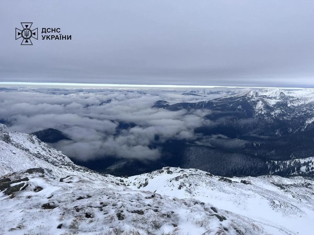 Up to 13 cm of snow fell in the Carpathians, frosts are expected