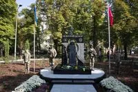 Memorial sculpture “Heavenly Watch” unveiled in Kyiv's Heroes of the Border Guard Park