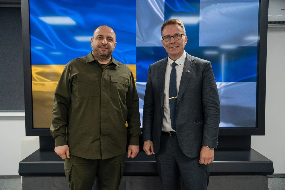 Umerov calls on Finnish companies to invest in Ukrainian defense industry