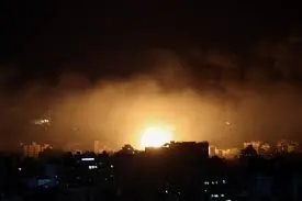 A powerful explosion in Beirut: Israel launches airstrike in Lebanon