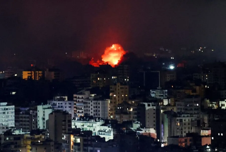 israel-launches-airstrike-in-downtown-beirut-targets-building-near-parliament-reuters