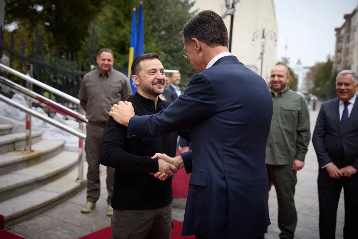 "Priorities are immediately clear": Zelenskyy emphasizes importance of Rutte's first visit to Ukraine as NATO Secretary General