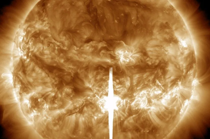 NASA records the most powerful solar flare in recent years