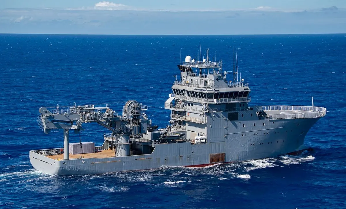 New Zealand Navy ship sinks off the coast of Samoa