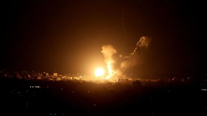 israel-strikes-hamas-command-centers-in-the-gaza-strip-allegedly-operating-in-a-hospital