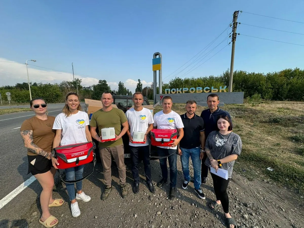 The mission is to save lives: Charitable Foundation of the Youth Initiative “Nadiya” and philanthropist Anatoliy Shkriblyak help the military and medics at the front line