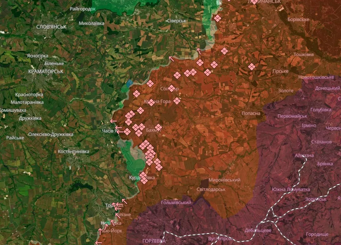 Ворожі війська проникли в Торецьк, тривають запеклі бої - речниця ОТУ "Луганськ" 