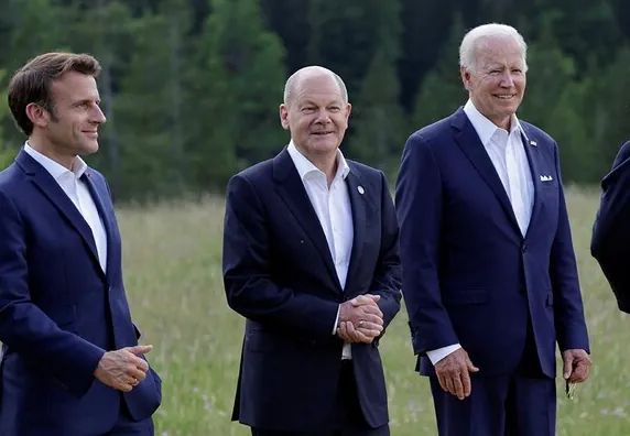 Media: Biden plans a separate meeting with leaders of Germany, France and Britain on the eve of Ramstein