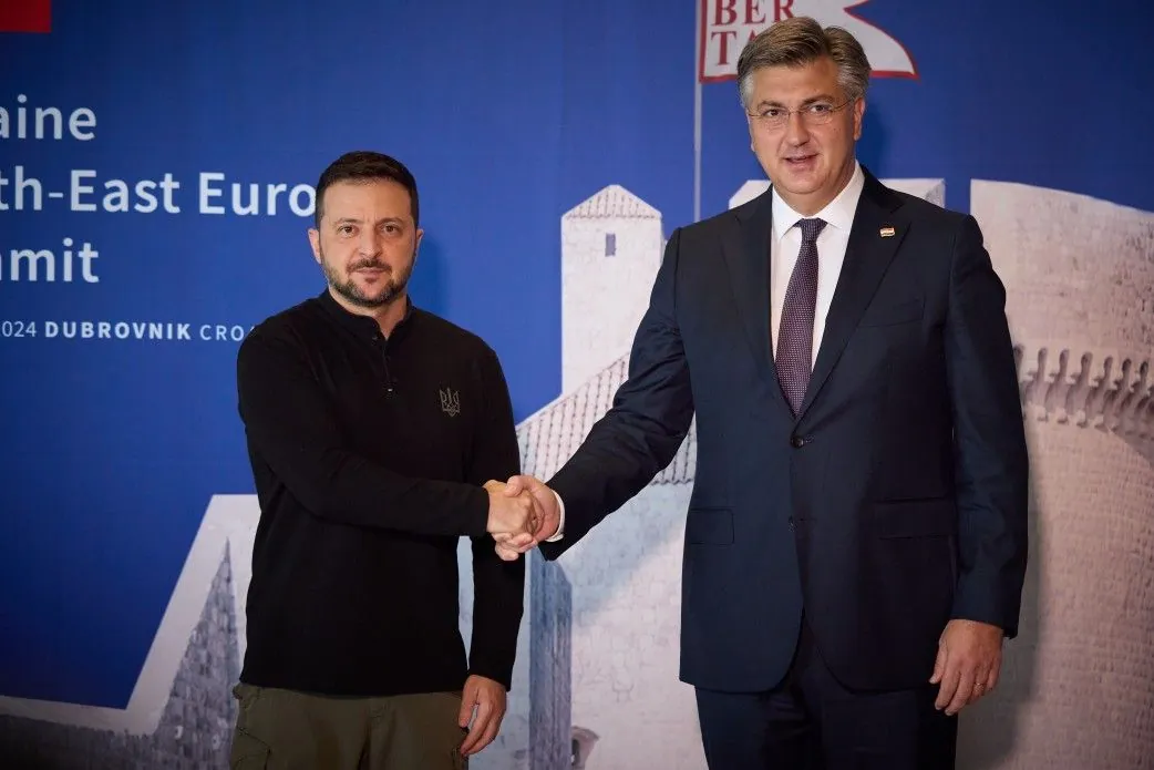 Zelenskyy held talks with Croatian Prime Minister in different formats: they agreed to develop defense cooperation