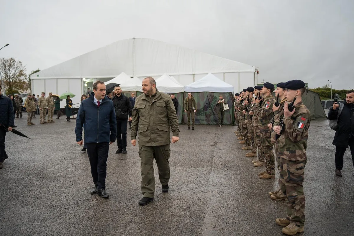 Umerov discusses joint production of weapons and ammunition with French Defense Minister