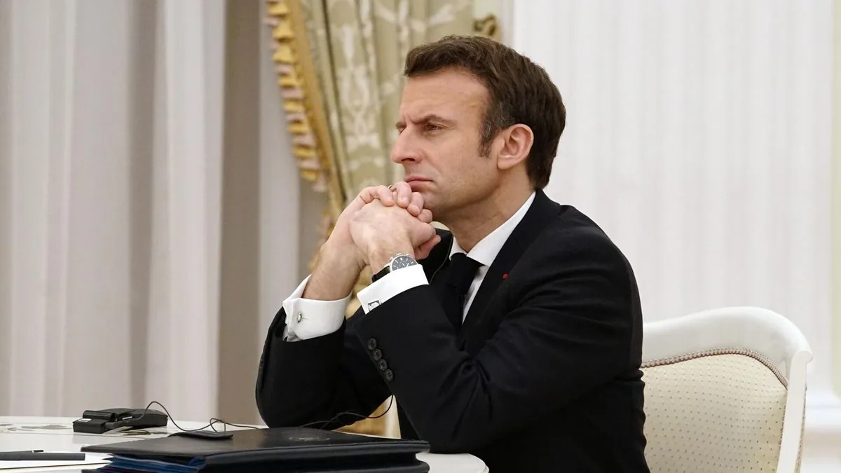 Macron: France is training 2300 Ukrainian soldiers