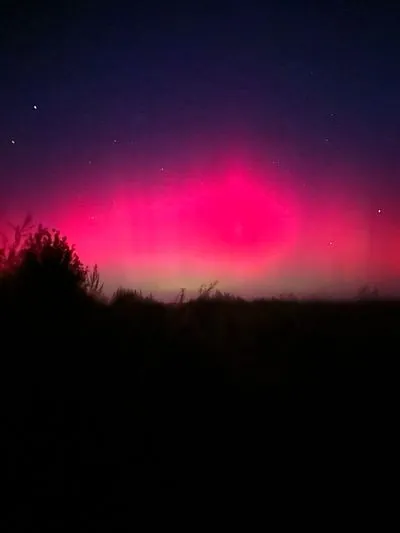 Northern Lights illuminate the night sky across Ukraine: photos