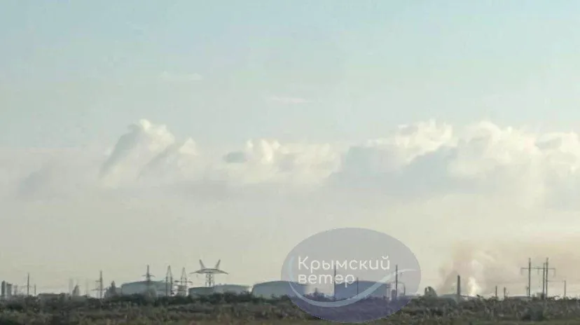 Active burning stopped at the damaged oil depot in Feodosia - media