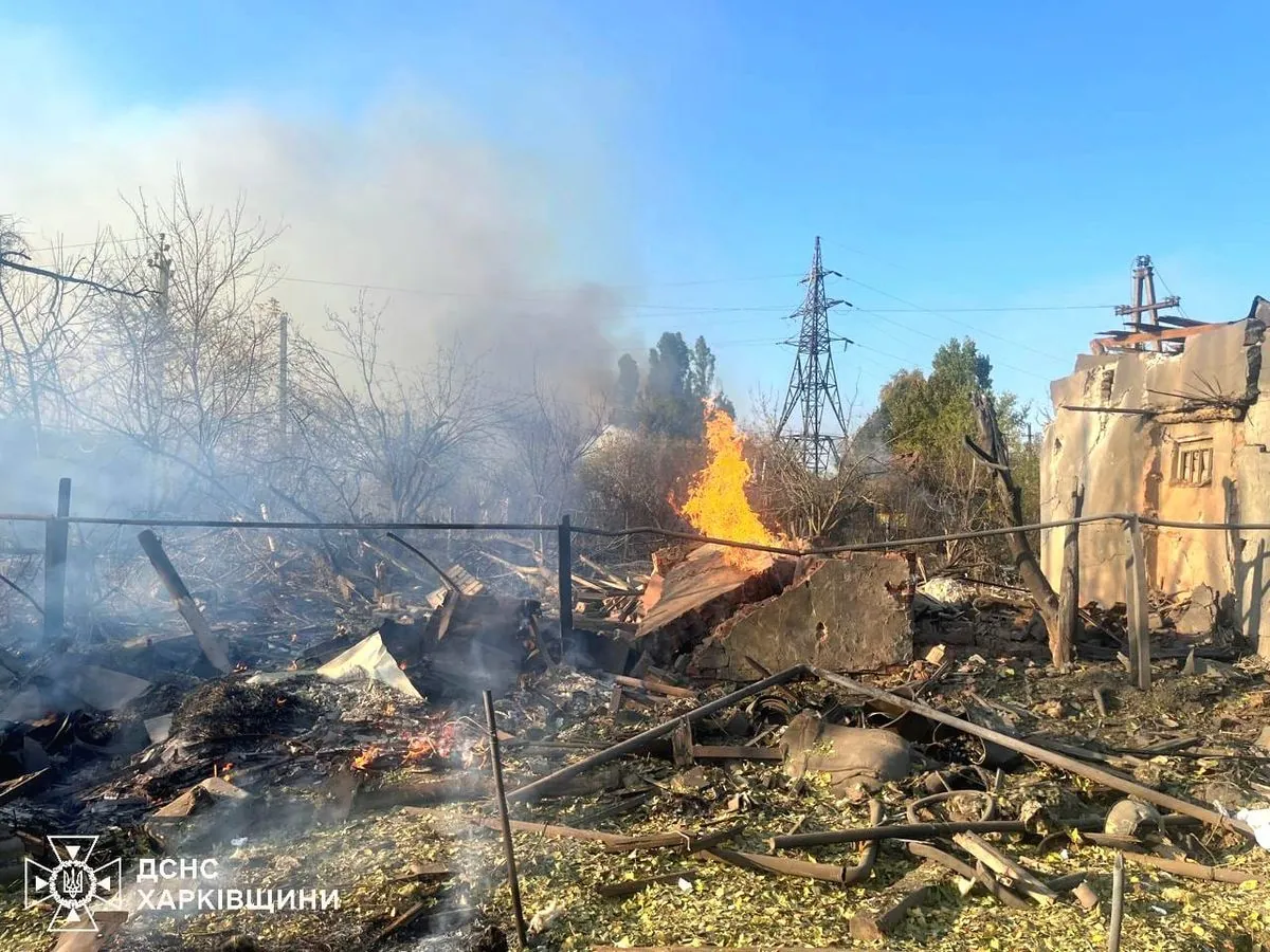 Massive air strike on Kupyansk: one person killed, 5 wounded