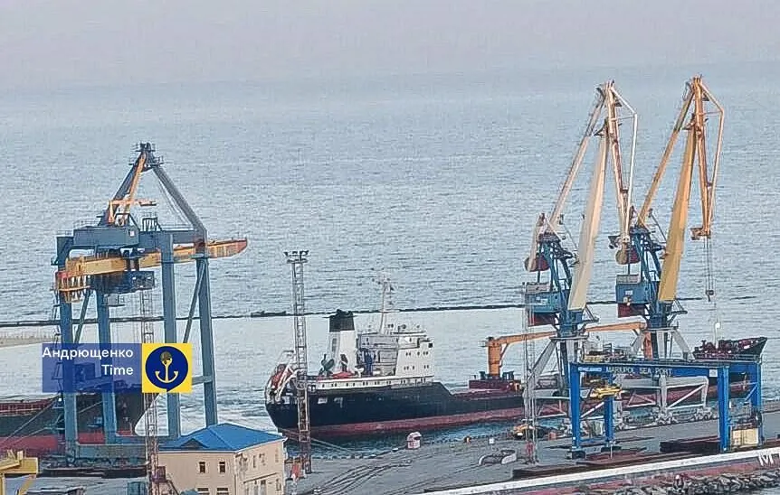 Port activity recorded in occupied Mariupol again