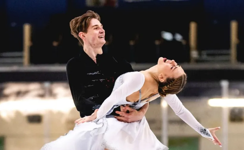 Ukrainian figure skaters win the Budapest Trophy international