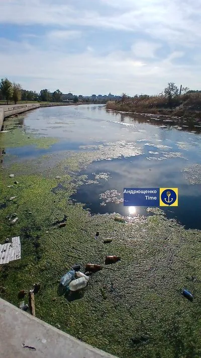 Environmental crisis in the temporarily occupied territories: the Kalchyk River turns into a swamp