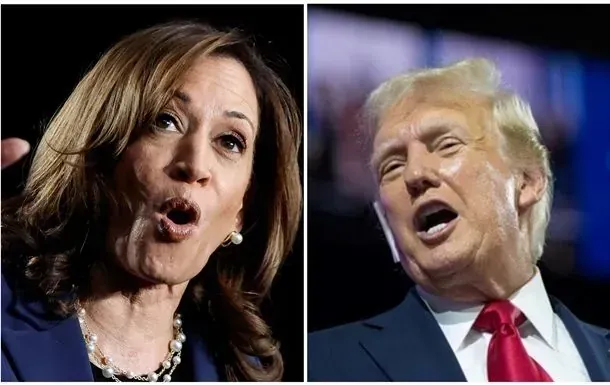 Poll: Trump slightly ahead of Harris in early voting in swing states