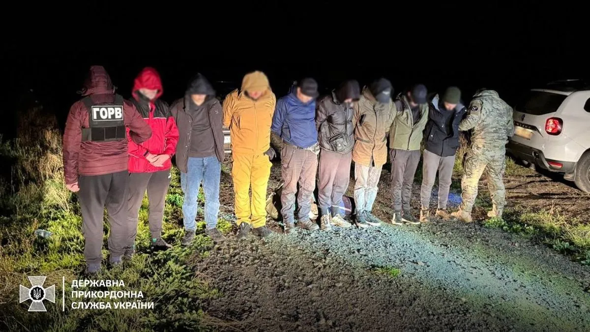 Затримано 19 чоловіків, які намагалися перейти кордон з Молдовою за інструкціями з Телеграму