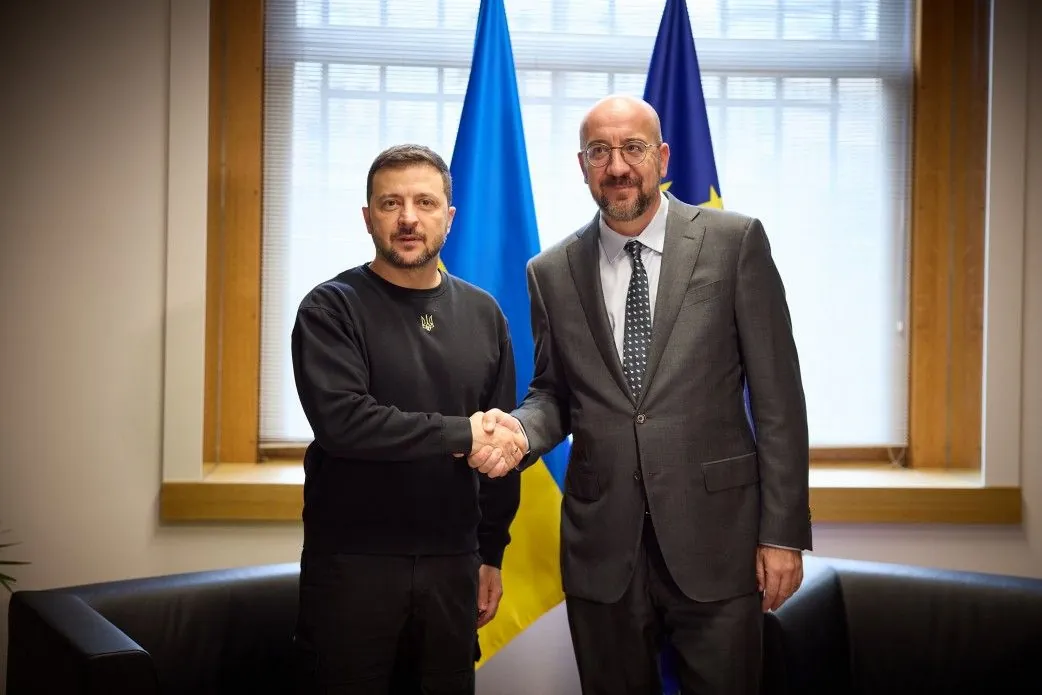 zelenskyy-discusses-defense-support-for-ukraine-and-movement-to-the-eu-with-european-council-president