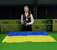 Украинец Юлиан Бойко выиграл "золото" на чемпионате Европы по снукеру