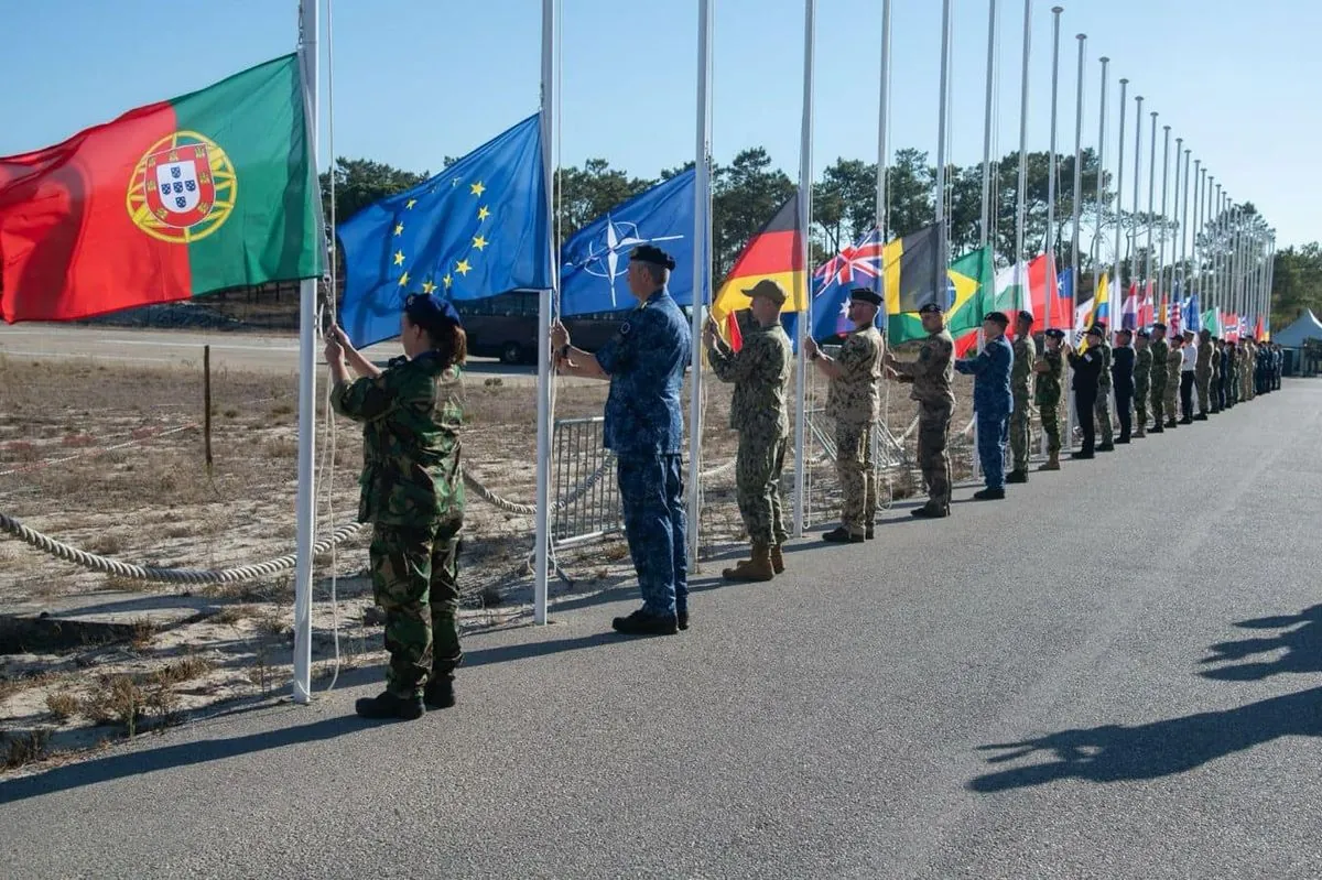 During NATO exercises, the Ukrainian military integrated the DELTA combat system with a Rheinmetall ground drone