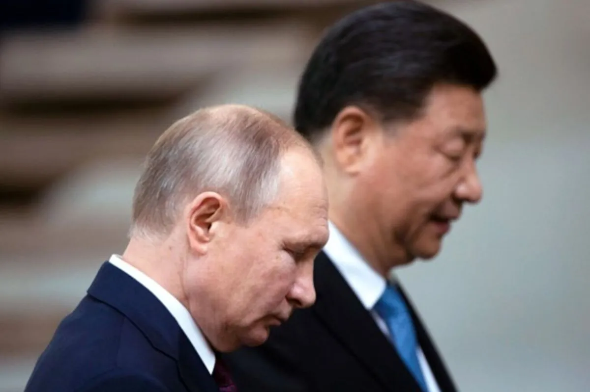 Putin i Xi Jinping omówili sytuację na Ukrainie - rosZMI