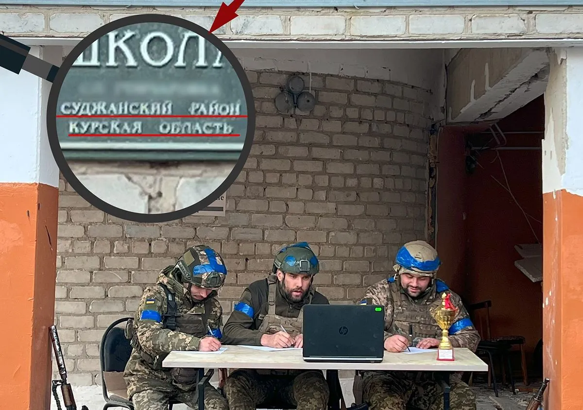 Ukrainian soldiers wrote radio dictation in Kursk region: unique photos