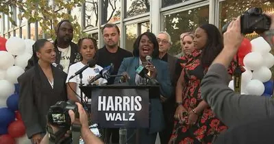 Hollywood stars led by De Niro support Kamala Harris in Philadelphia