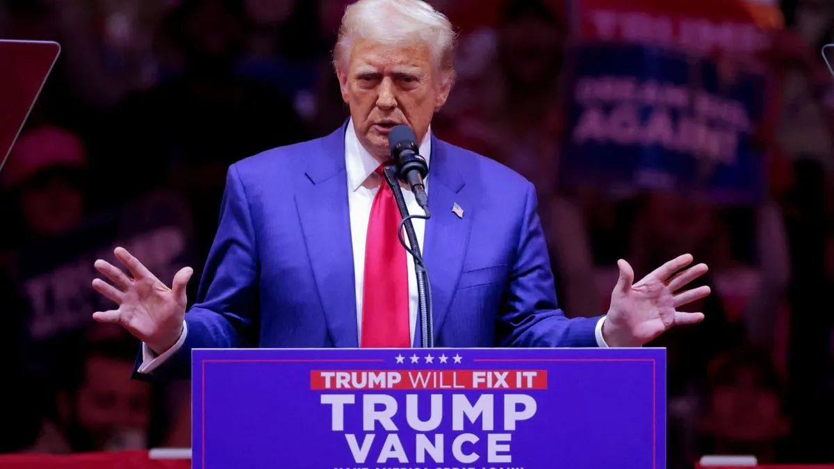 Trump held a scandalous rally in Madison Square Garden: vulgar and racist remarks were heard