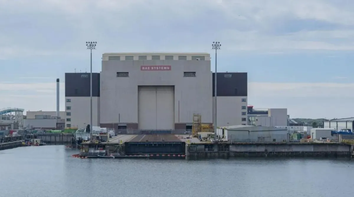 Major fire at British shipyard where Dreadnought nuclear submarines are built