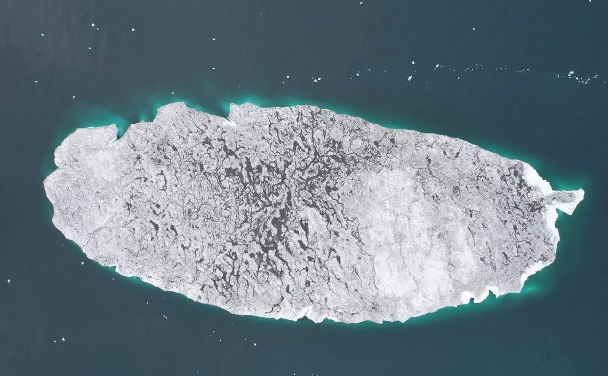 The disappearance of an Arctic island: how global warming is changing the map of the world