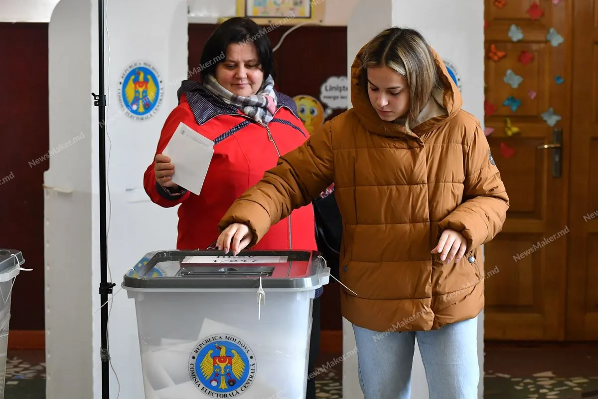 The second round of presidential elections in Moldova: about 30% of voters have already voted