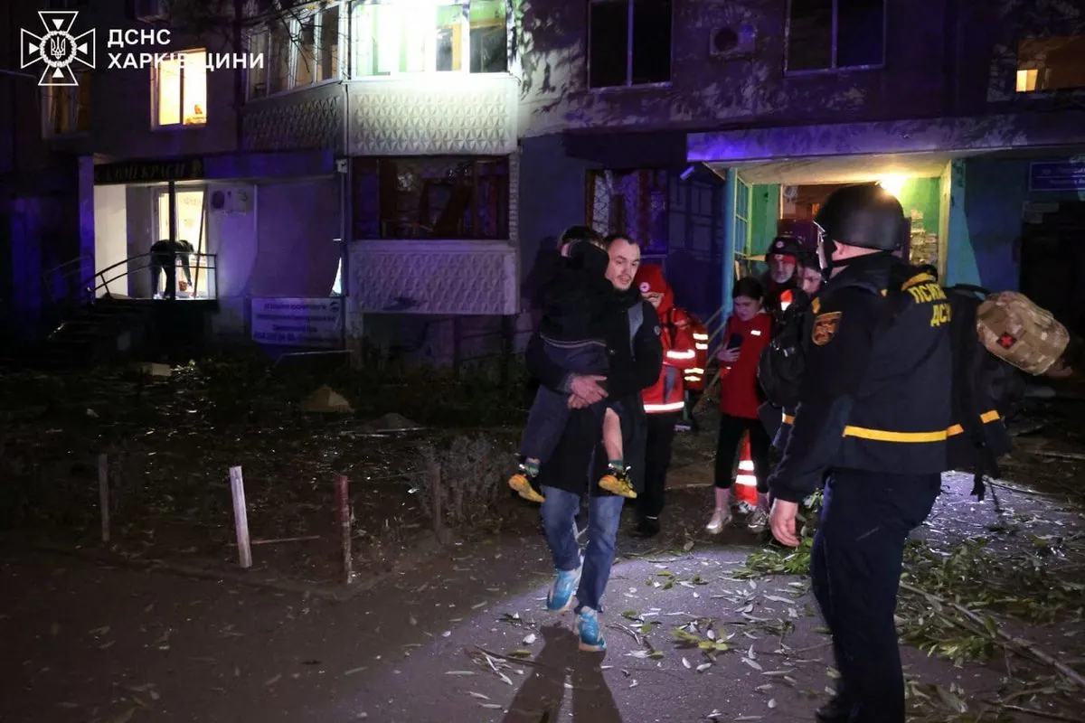 4 policemen and 11 civilians injured in Russian air strike on Kharkiv: consequences shown