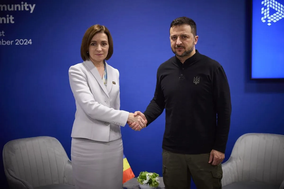 Zelenskyy meets with Sandu in Budapest and invites him to Kyiv